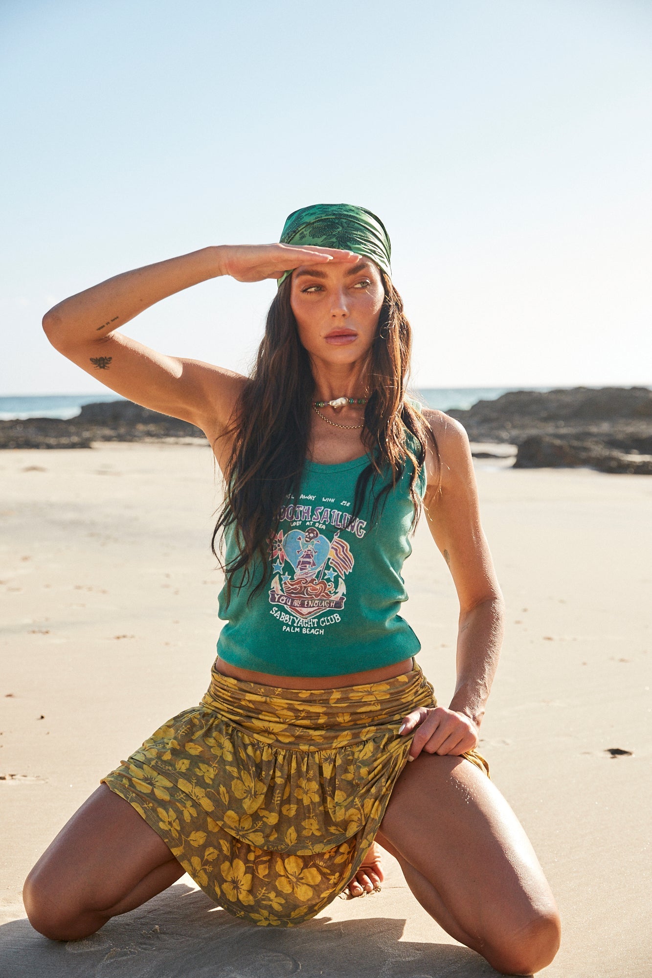 SMOOTH SAILING TANK - GREEN